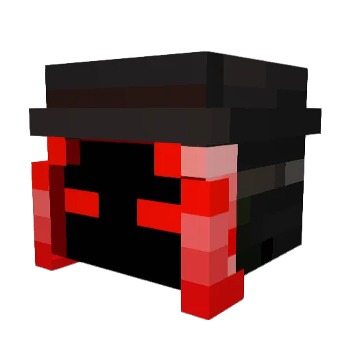 VQCALZ Minecraft avatar head, 3D render