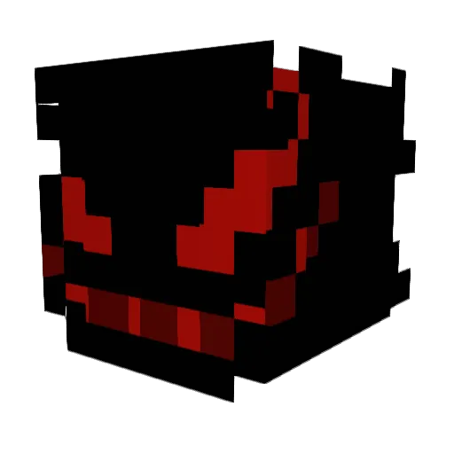 VR_Rob Minecraft avatar head, 3D render