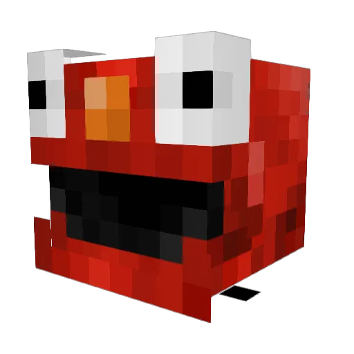 VRtificer Minecraft avatar head, 3D render