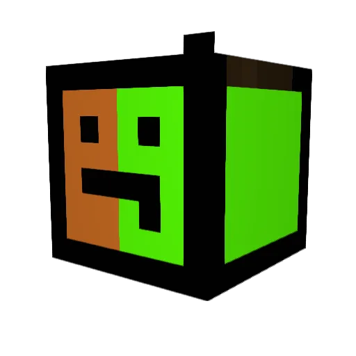 VSNSPIDER Minecraft avatar head, 3D render