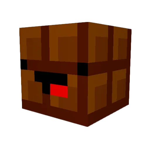 VSS_phanTOM Minecraft avatar head, 3D render