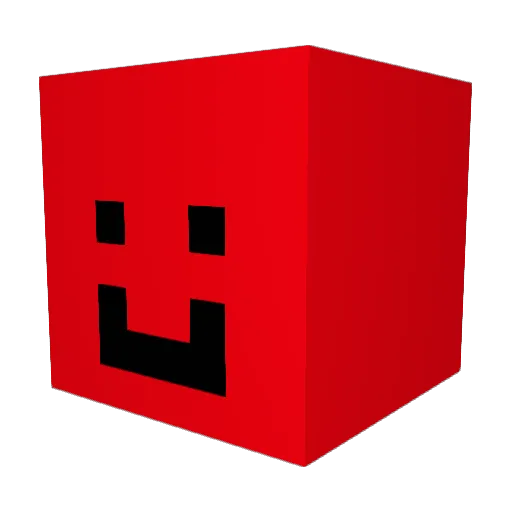 VVitkor Minecraft avatar head, 3D render