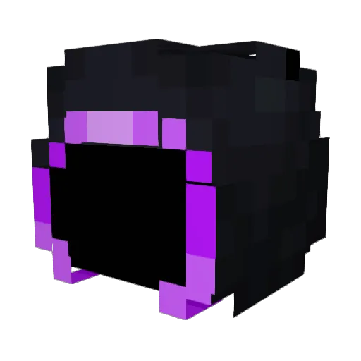 VXLTSK_ Minecraft avatar head, 3D render