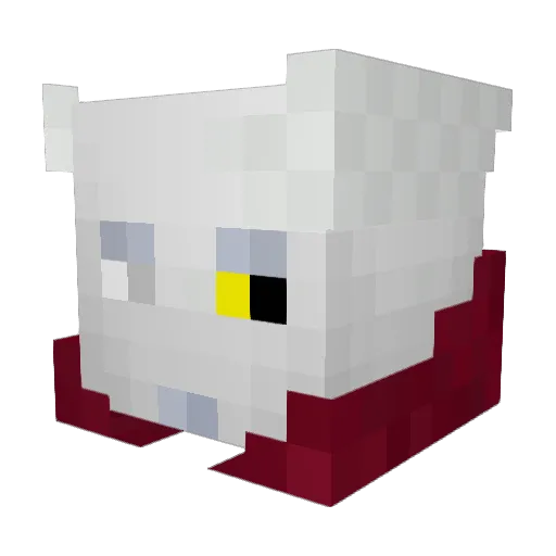V_Loipix_V Minecraft avatar head, 3D render