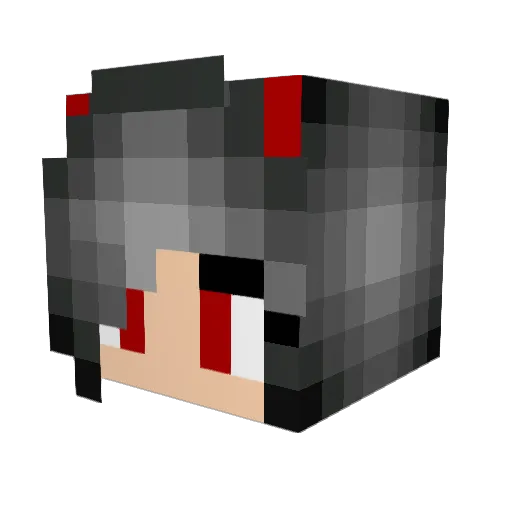 V_Slayer92 Minecraft avatar head, 3D render
