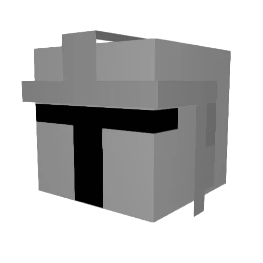 V_e_n_o_x_x Minecraft avatar head, 3D render