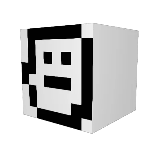 VaGds_ Minecraft avatar head, 3D render