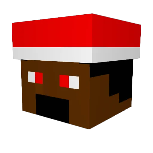 VaMPGoose Minecraft avatar head, 3D render