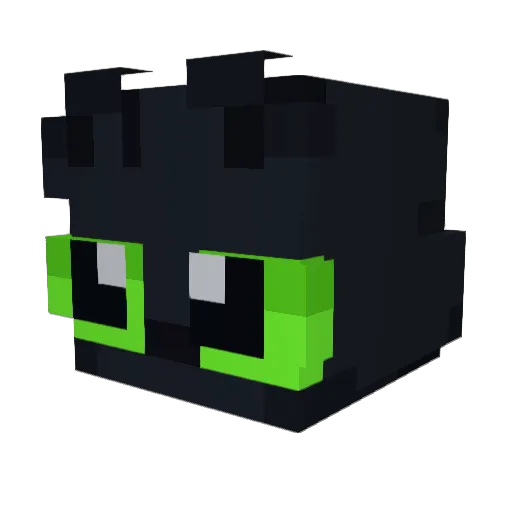 Vaaldoo Minecraft avatar head, 3D render