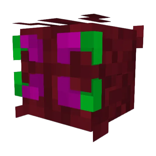 Vacantmars Minecraft avatar head, 3D render