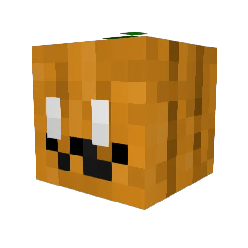 VacatedHen Minecraft avatar head, 3D render