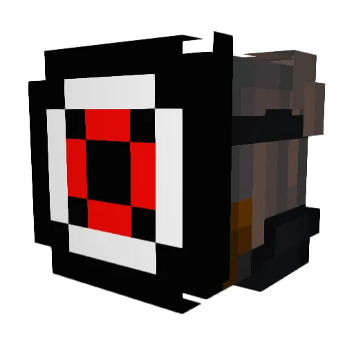 Vacatedbrains Minecraft avatar head, 3D render