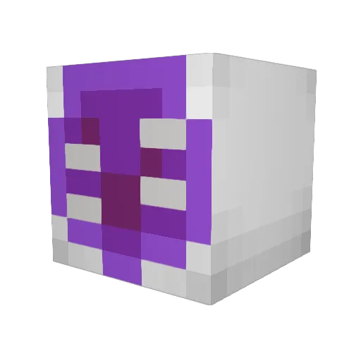 VaccinalBadge47 Minecraft avatar head, 3D render