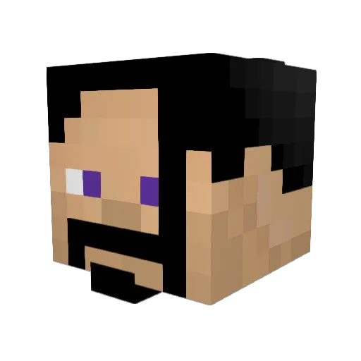 VacillantPie30 Minecraft avatar head, 3D render
