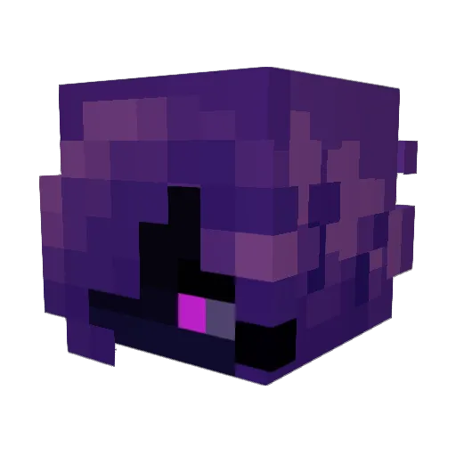 Vade666 Minecraft avatar head, 3D render