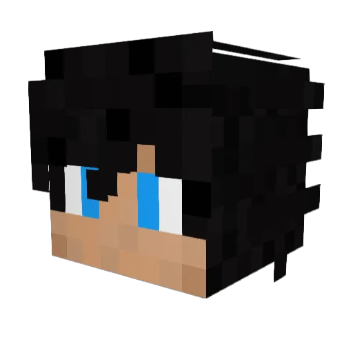 Vadiimssss Minecraft avatar head, 3D render