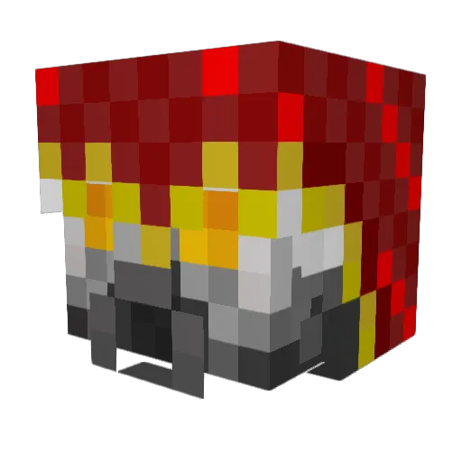 VadimTheComrade Minecraft avatar head, 3D render