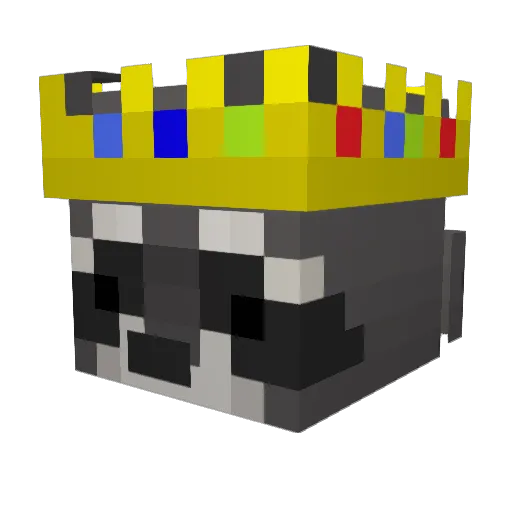 Vaerox Minecraft avatar head, 3D render