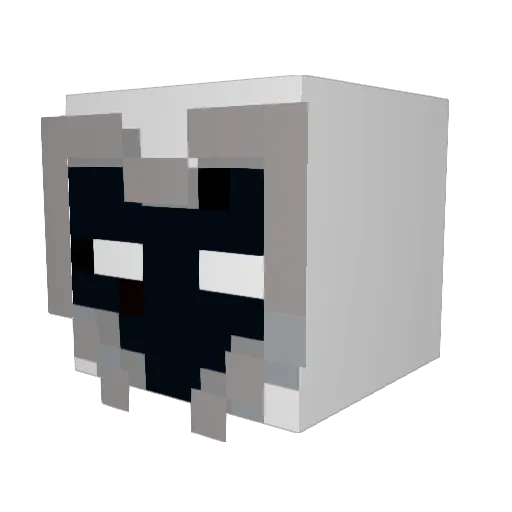 Vahagn2 Minecraft avatar head, 3D render