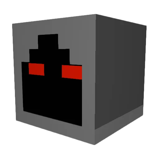Vahl1975 Minecraft avatar head, 3D render
