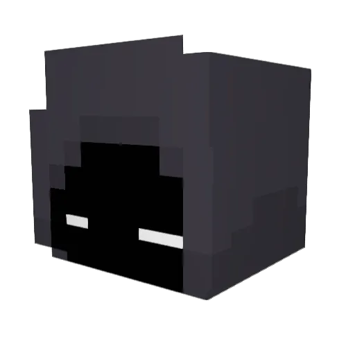 Vaholtz Minecraft avatar head, 3D render
