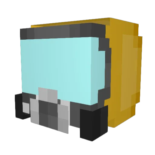 VaiinZ Minecraft avatar head, 3D render