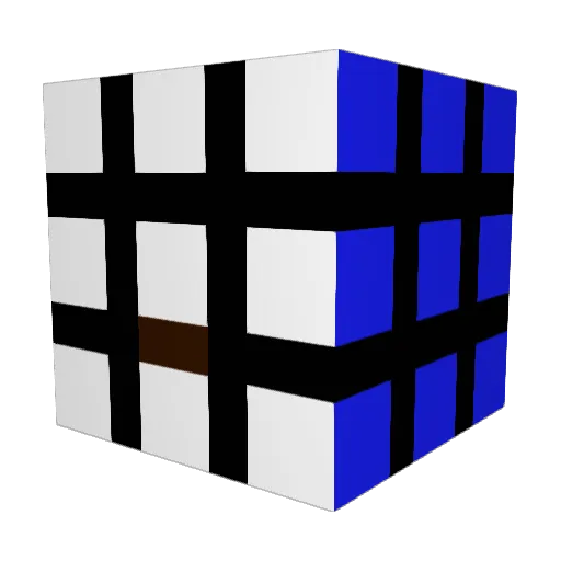 Vaikros22 Minecraft avatar head, 3D render