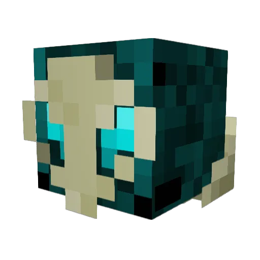 VainExpert Minecraft avatar head, 3D render
