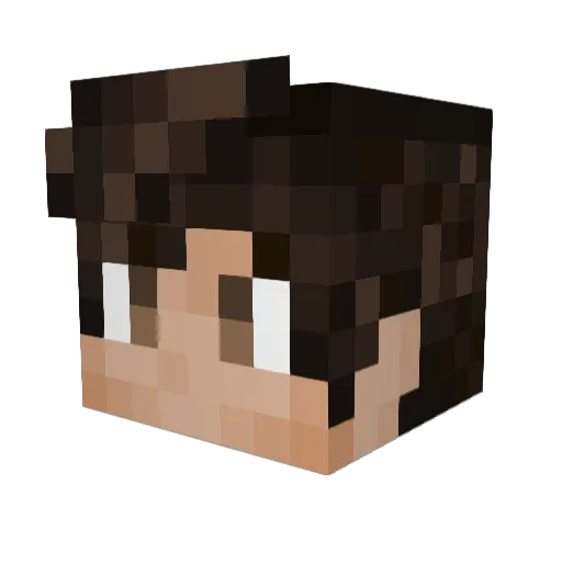 Vairen__ Minecraft avatar head, 3D render