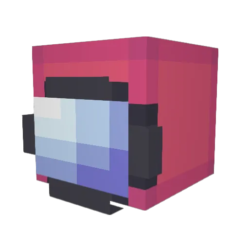 Vajktor_ Minecraft avatar head, 3D render