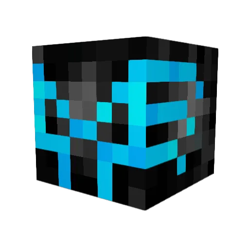 Vajraastra Minecraft avatar head, 3D render