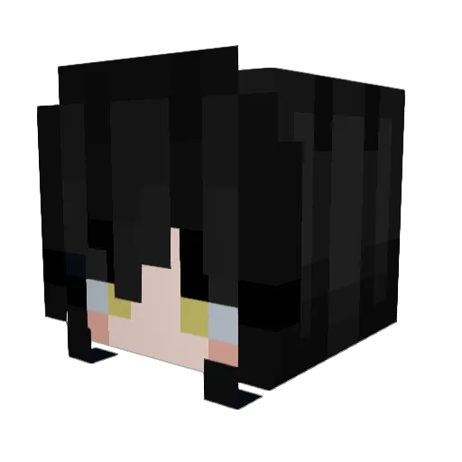 Val3nt1no_ Minecraft avatar head, 3D render