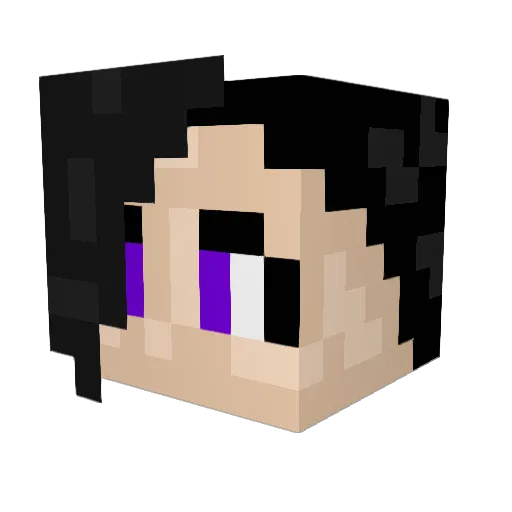 ValIys265 Minecraft avatar head, 3D render