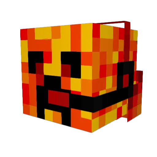 Vala_Chase Minecraft avatar head, 3D render