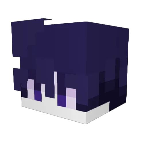 Valatype Minecraft avatar head, 3D render