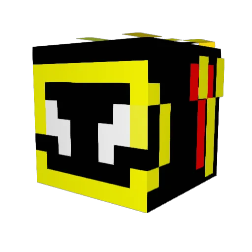 Valayxion Minecraft avatar head, 3D render