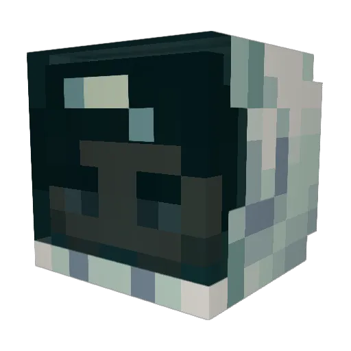 Valaz Minecraft avatar head, 3D render