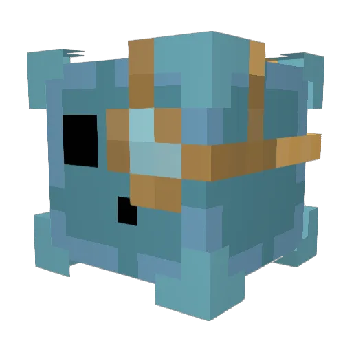 Valcoski Minecraft avatar head, 3D render