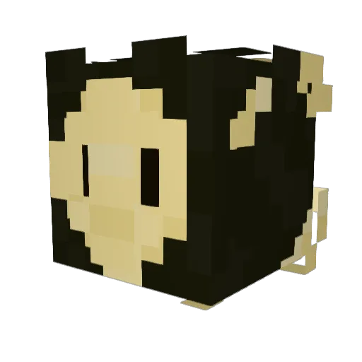 ValdemarNoob Minecraft avatar head, 3D render