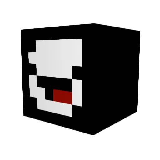 ValenGamer3333 Minecraft avatar head, 3D render