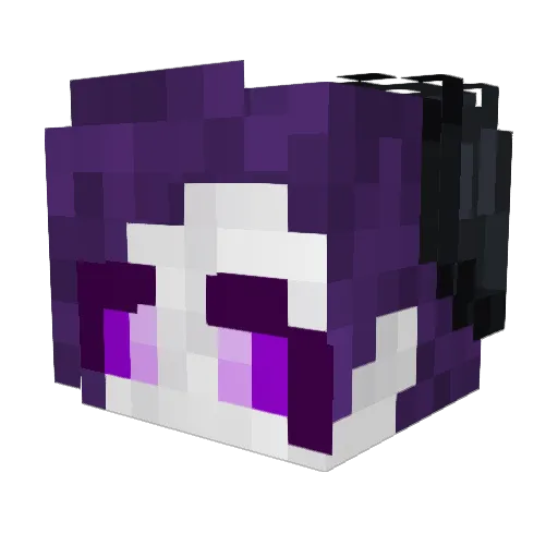 ValenTheOwl Minecraft avatar head, 3D render