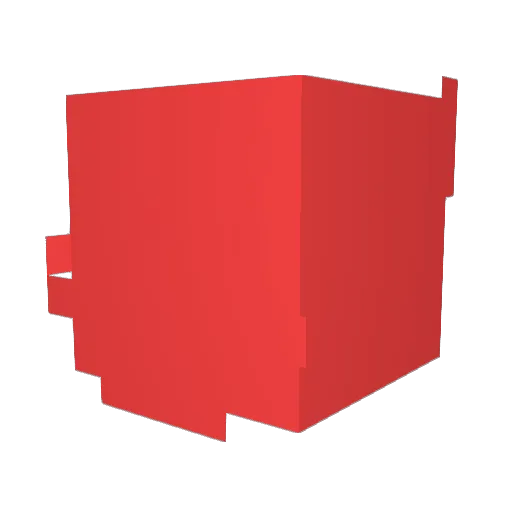 Valencord24 Minecraft avatar head, 3D render