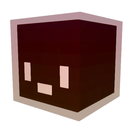 Valentinit0 Minecraft avatar head, 3D render