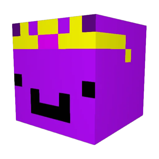 ValentinoZach Minecraft avatar head, 3D render