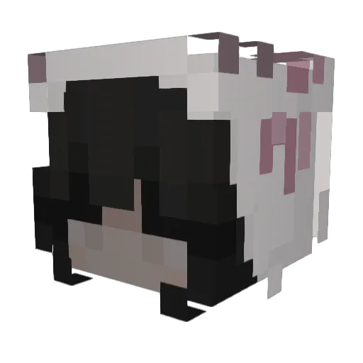 Valentynedb7 Minecraft avatar head, 3D render