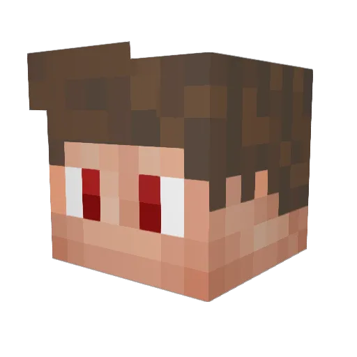 ValeraTheKiller Minecraft avatar head, 3D render