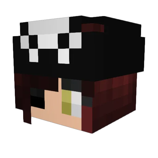 ValeriaPvP Minecraft avatar head, 3D render