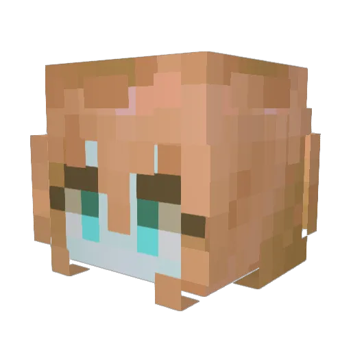 Valerie96 Minecraft avatar head, 3D render