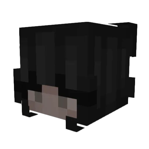 ValerieOreo Minecraft avatar head, 3D render