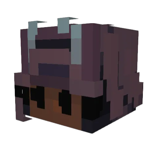 ValerieSPT Minecraft avatar head, 3D render